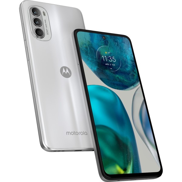 Motorola G52 Metallic White 4GB RAM 64GB Storage refurbished