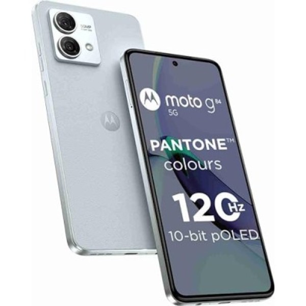 Motorola G84 5G (Marshmallow Blue, 12GB RAM, 256GB Storage) refurbished
