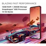Motorola G84 5G (Marshmallow Blue, 12GB RAM, 256GB Storage) refurbished