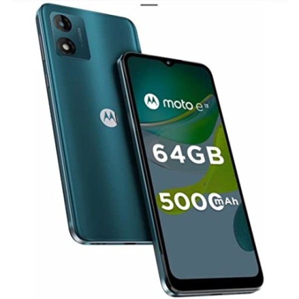Motorola Moto E13 (Aurora Green, 2GB RAM, 64GB Storage) refurbished