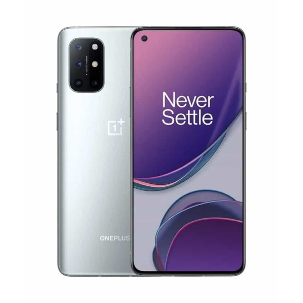 OnePlus 8T 5G (Lunar Silver,12GB RAM, 256GB Storage) refurbished