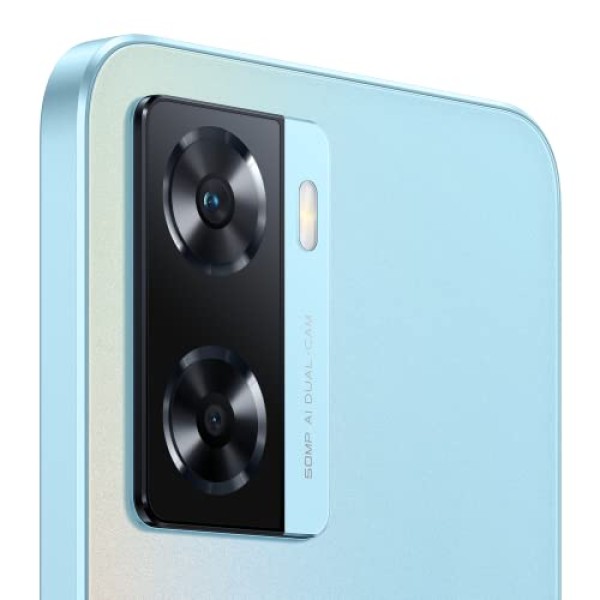 Oppo A77 2022 (Sky Blue, 4GB RAM, 128 Storage) refurbished