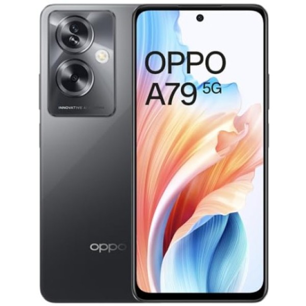 Oppo A79 5G (Mystery Black, 8GB RAM, 128GB Storage) refurbished