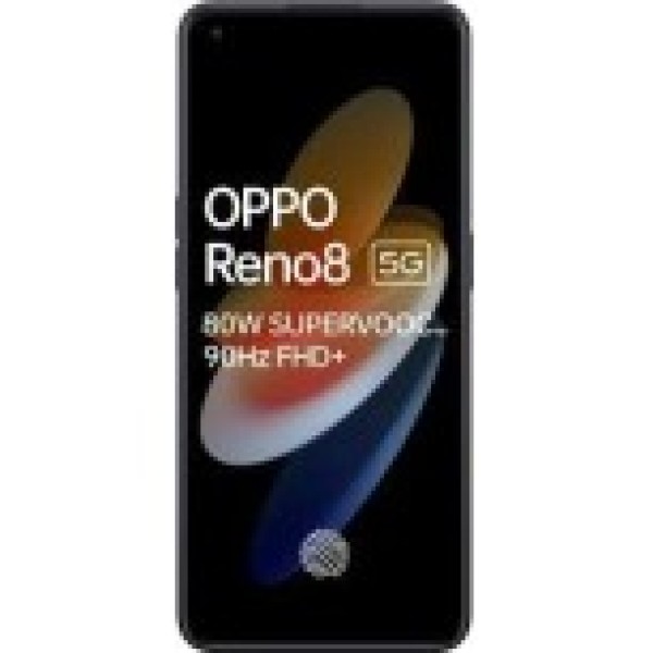 OPPO Reno8 5G (Shimmer Black, 128 GB) (8 GB RAM) refurbished