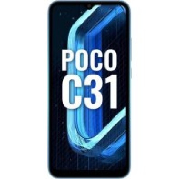 POCO C31 4 GB RAM 64 GB Storage Royal Blue ) refurbished
