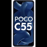 POCO C55 (Cool Blue, 6GB RAM, 128GB Storage) refurbished