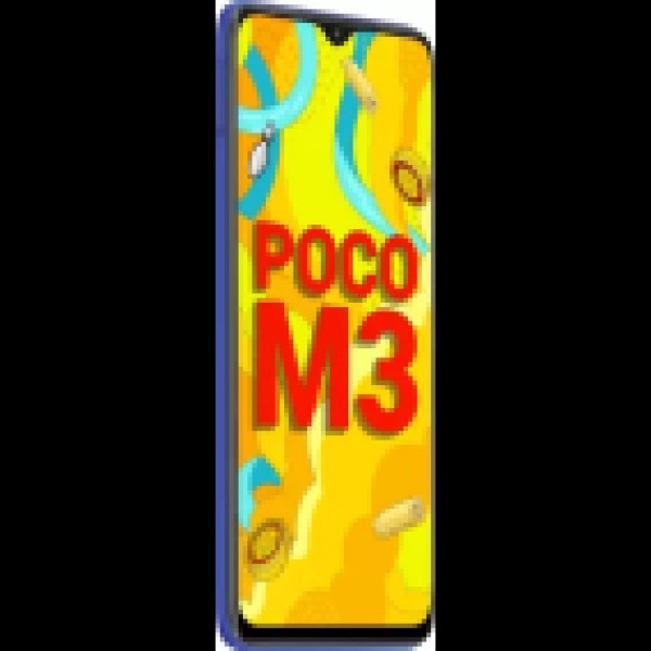 POCO M3 (Cool Blue, 6GB RAM, 64GB Storage) refurbished