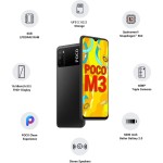 POCO M3 | Power Black | 6GB RAM, 128GB Storage refurbished