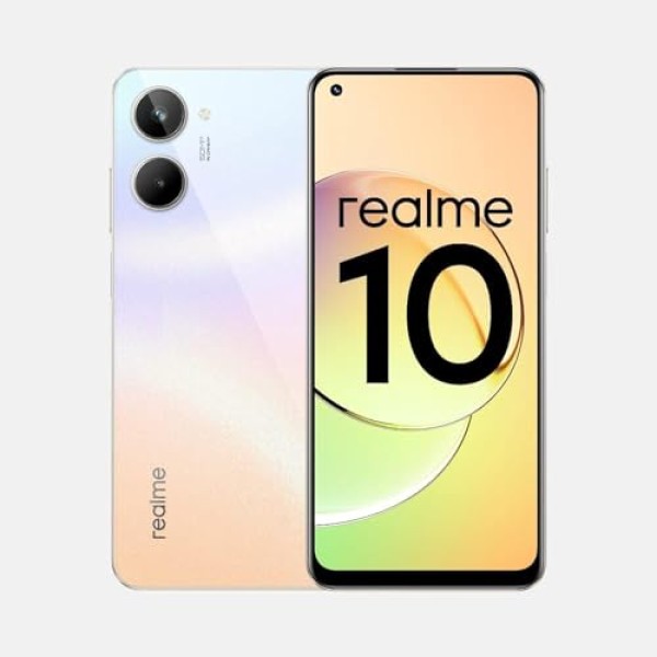 Realme 10 Clash White, 8GB Ram 128 GB Storage refurbished