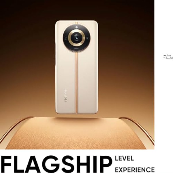 Realme 11 Pro 5G (Sunrise Beige, 8GB RAM, 256GB Storage) refurbished