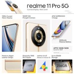 Realme 11 Pro Plus 5G (Sunrise Beige, 12GB RAM, 256GB Storage refurbished