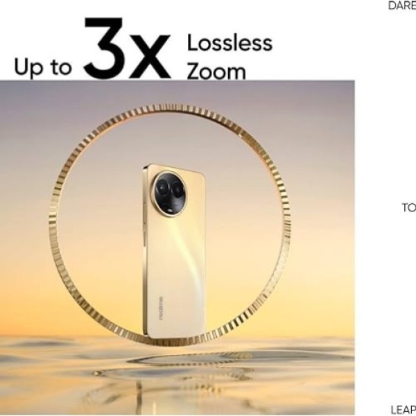 Realme 11 5G (Glory Gold, 8GB RAM, 256GB Storage) refurbished