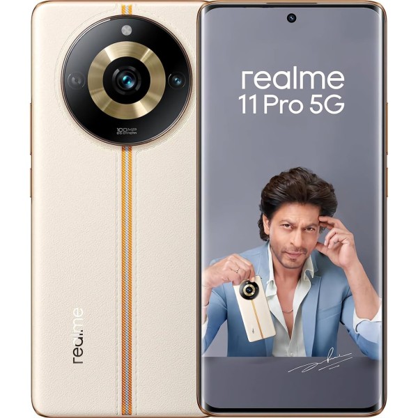 Realme 11 Pro Plus 5G (Sunrise Beige, 8GB RAM, 256GB Storage) refurbished