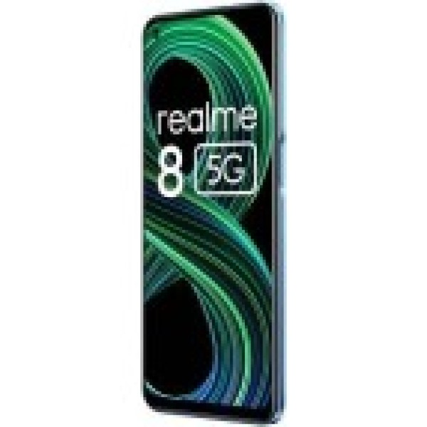 realme 8 5G (Supersonic Blue, 8GB RAM, 128GB Storage) refurbished