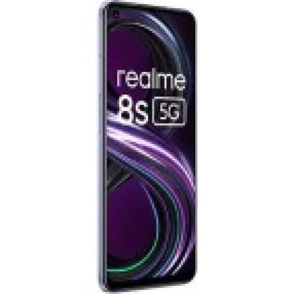 realme 8s 5G (Universe Purple, 6GB RAM, 128GB Storage) refurbished