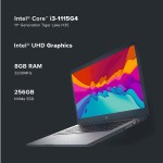 Redmi Book 15 Intel Core I3 11Th Gen/8 Gb/256 Gb Ssd/Windows 11 Home/15.6 Inches (39.62 Cms) Thin and Light Laptop