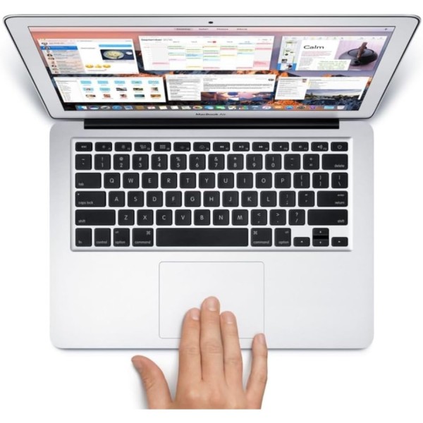 Apple MacBook Air with 1.8GHz Core i5 (4GB RAM, 128 GB SSD, 13in, MQD42LL/A)- Silver refurbished
