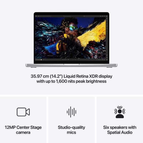 Apple MacBook Pro Intel Core i5 5th Gen - (8 GB/512 GB SSD/Mac OS Sierra) MNQG2HN/A 13 inch, Silver Laptop refurbished