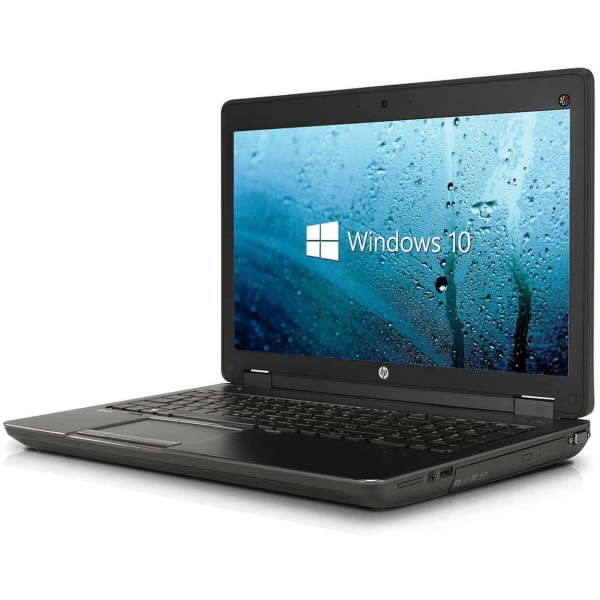 HP ZBook 15 inch G1 Core I7-4th Gen 16GB Ram 256GB SSD Black laptop refurbished