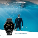 Amazfit GTR 2e SmartWatch with Curved Design Obsidian Black Regular Smart Watch
