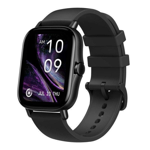 Amazfit GTS 2 Smart Watch, 1.65 AMOLED Display, Built-in Alexa, GPS, SpO2 and Stress Monitor GB Music Storage 90 (Midnight Black)