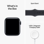 Apple Watch SE (2nd Gen) [GPS 40 mm] Smart Watch w/Midnight Aluminium Case & Midnight Sport Band. Fitness & Sleep Tracker, Crash Detection, Heart Rate Monitor, Retina Display, Water Resistant