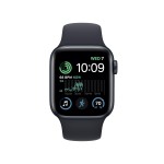 Apple Watch SE (2nd Gen) [GPS 40 mm] Smart Watch w/Midnight Aluminium Case & Midnight Sport Band. Fitness & Sleep Tracker, Crash Detection, Heart Rate Monitor, Retina Display, Water Resistant