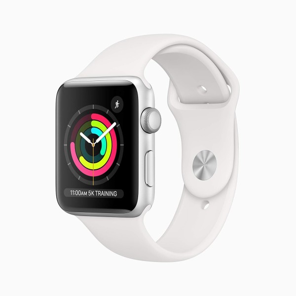 Apple Watch Series 3 (GPS, 42mm) - Silver Aluminium Case with White Sport Band