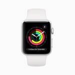 Apple Watch Series 3 (GPS, 42mm) - Silver Aluminium Case with White Sport Band