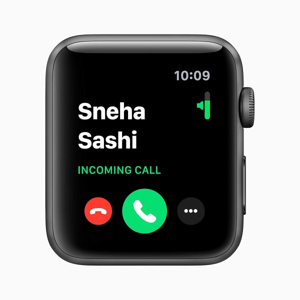 Apple Watch Series 3 (GPS, 42mm) - Space Grey Aluminium Case with Black Sport Band