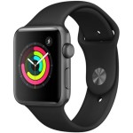 Apple Watch Series 3 (GPS, 38mm) - Space Grey Aluminium Case with Black Sport Band