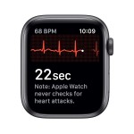 Apple Watch Series 5 (GPS + Cellular, 44mm) - Space Gray Aluminium Case with Black Sport Band
