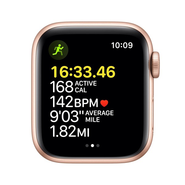 Apple Watch SE (GPS, 40mm) - Gold Aluminium Case with Starlight Sport Band - Regular