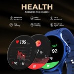 beatXP Sigma 1.38 inch HD Display Bluetooth Calling Smart Watch (Silver)
