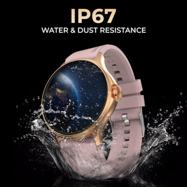 beatXP Sigma 1.38 inch HD Display Bluetooth Calling Smart Watch (Silver)