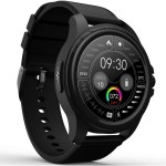 beatXP Exact, 1.32 Full HD Screen, Medical Grade ECG Smartwatch (Black Strap, Free Size)