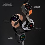 beatXP Evoke 1.43 Super Retina AMOLED Display Bluetooth Calling Smart Watch, 466 * 466px, 1000 Nits, 60Hz Refresh Rate, 100+ Sports Modes