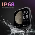 beatXP Unbound NEO 1.8 Super AMOLED 2.5D Curved Display, One-Tap BT Calling Smartwatch (Black)