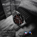 beatXP Evoke 1.43 Super Retina AMOLED Display Bluetooth Calling Smart Watch, 466 * 466px, 1000 Nits, 60Hz Refresh Rate, 100+ Sports Modes