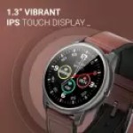 CrossBeats ORBIT- Special Edition- 1.3 IPS HD Display BT Calling Smartwatch Brown