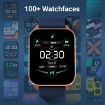 Fastrack Reflex Beat+ 1.69 inch UltraVU Display|500 Nits|60 Sports Modes|100+ Watchfaces Smartwatch