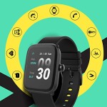 FLiX (Beetel S1 Bluetooth Smart Watch, IPX 68 Rated Water and Dust Resistant (Black)