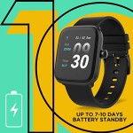 FLiX (Beetel S1 Bluetooth Smart Watch, IPX 68 Rated Water and Dust Resistant (Black)