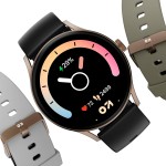 GOBOULT Rover Pro Smart Watch 1.43'' AMOLED, Free Straps, Bluetooth Calling, IP68, Zinc Alloy Frame, 1000 Nits Brightness, AI Voice Assistant, SpO2, 120+ Sports Mode Smartwatch (Icon)