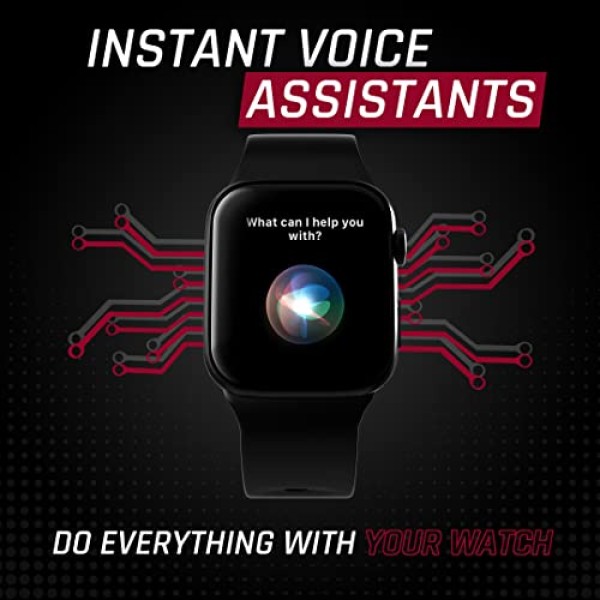 HAMMER Pulse Ace Pro Bluetooth Calling Smartwatch with Aluminium Alloy Body (Black)