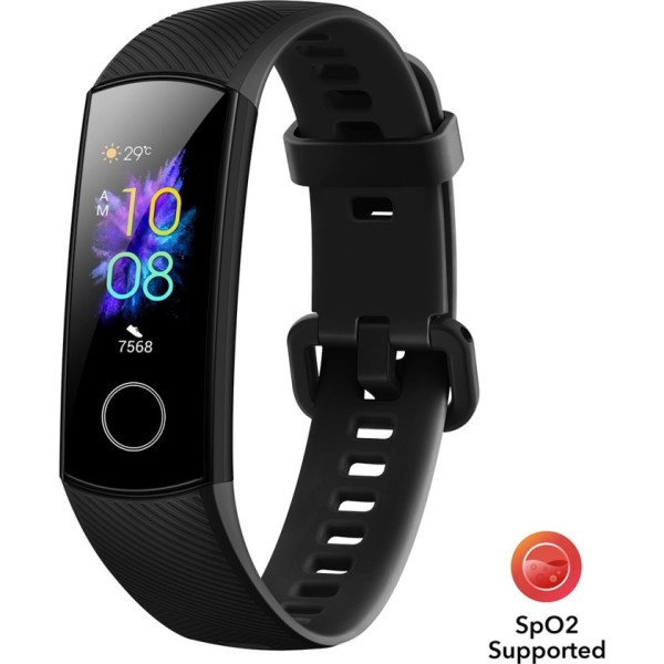 HONOR Band 5 (MidnightNavy)- Waterproof Full Color AMOLED Touchscreen, SpO2 (Blood Oxygen), Music Control, Watch Faces Store, up to 14 Day Battery Life