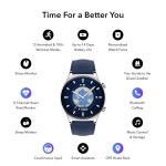 HONOR Watch GS 3 Smartwatch with 1.43" AMOLED Touch Screen, Fitness Watch, Heart Rate, Sleep & Blood Oxygen, Dual GPS, Bluetooth Calling,14 Days Life, 100+ Diverse Sport Modes, Ocean Blue (MUS-B19)