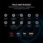 Honor Watch GS Pro (Charcoal Black),Upto 25-Days Battery Life,14 MIL-STD-810G Tests,GPS Route Back, BT Calling,