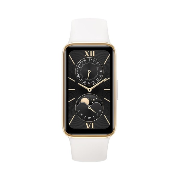 Huawei Band 9, Comfortable All-Day Wearing, Sleep Tracking, Fast Charging, Durable Battery, Intelligent Brightness Adjustments, 100 Different Workout Modes, Compatible with iOS&Android (White)