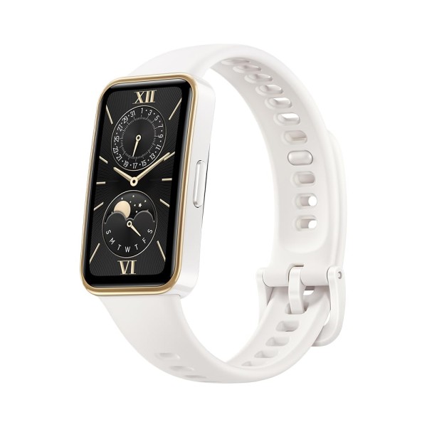 Huawei Band 9, Comfortable All-Day Wearing, Sleep Tracking, Fast Charging, Durable Battery, Intelligent Brightness Adjustments, 100 Different Workout Modes, Compatible with iOS&Android (White)